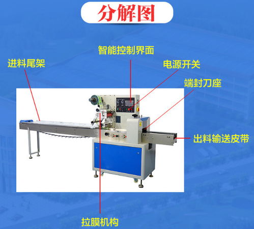 廣東興華盛食品包裝機(jī) 全自動枕式包裝機(jī)廠家直銷 包裝機(jī)可制定